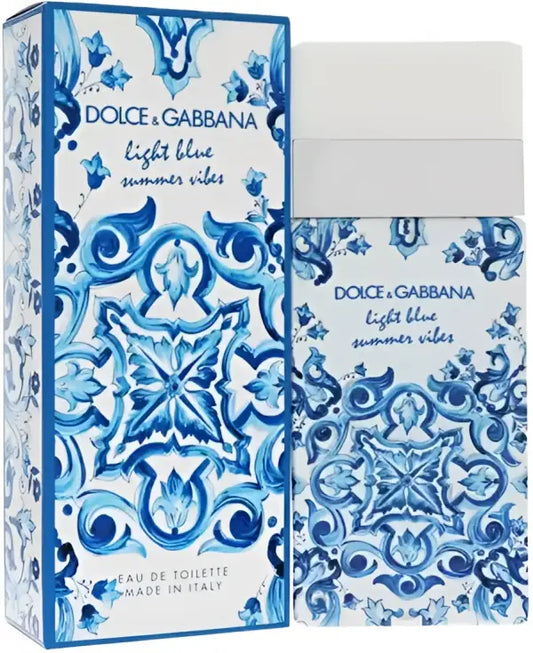 בושם לאישה 125 מ’’ל Dolce & Gabbana Light Blue Summer Vibes או דה טואלט E.D.T