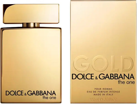 ‫בושם לגבר 100 מ''ל Dolce & Gabbana The One Gold Intense או דה פרפיום E.D.P‬