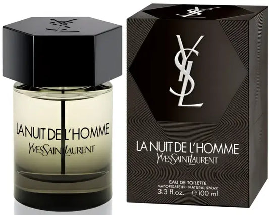 ‫בושם לגבר 100 מ''ל Yves Saint Laurent La Nuit De L'Homme או דה טואלט E.D.T‬