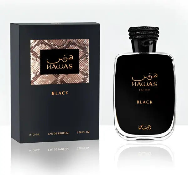 ‫בושם לגבר 100 מ''ל Rasasi Hawas Black או דה פרפיום E.D.P‬